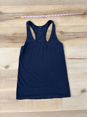lululemon athletica Navy Blur Racerback Tank